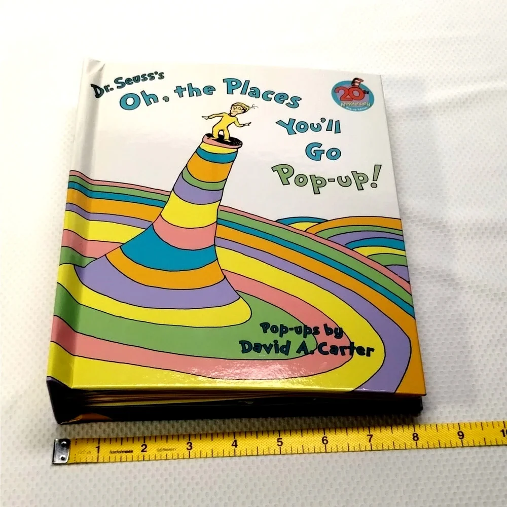 Dr Seuss Oh The Places You Will Go Pop Up David Carter 2010 First Edition Book